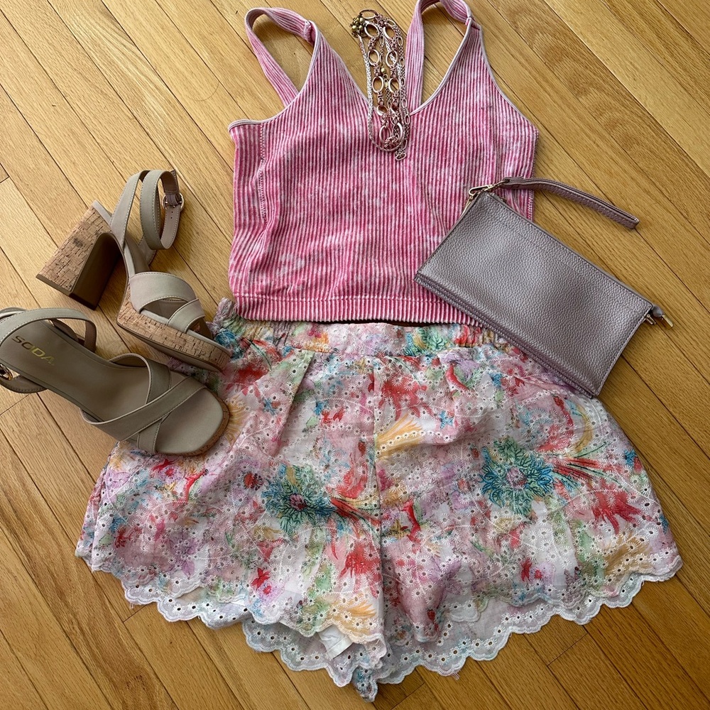 Floral Shorts